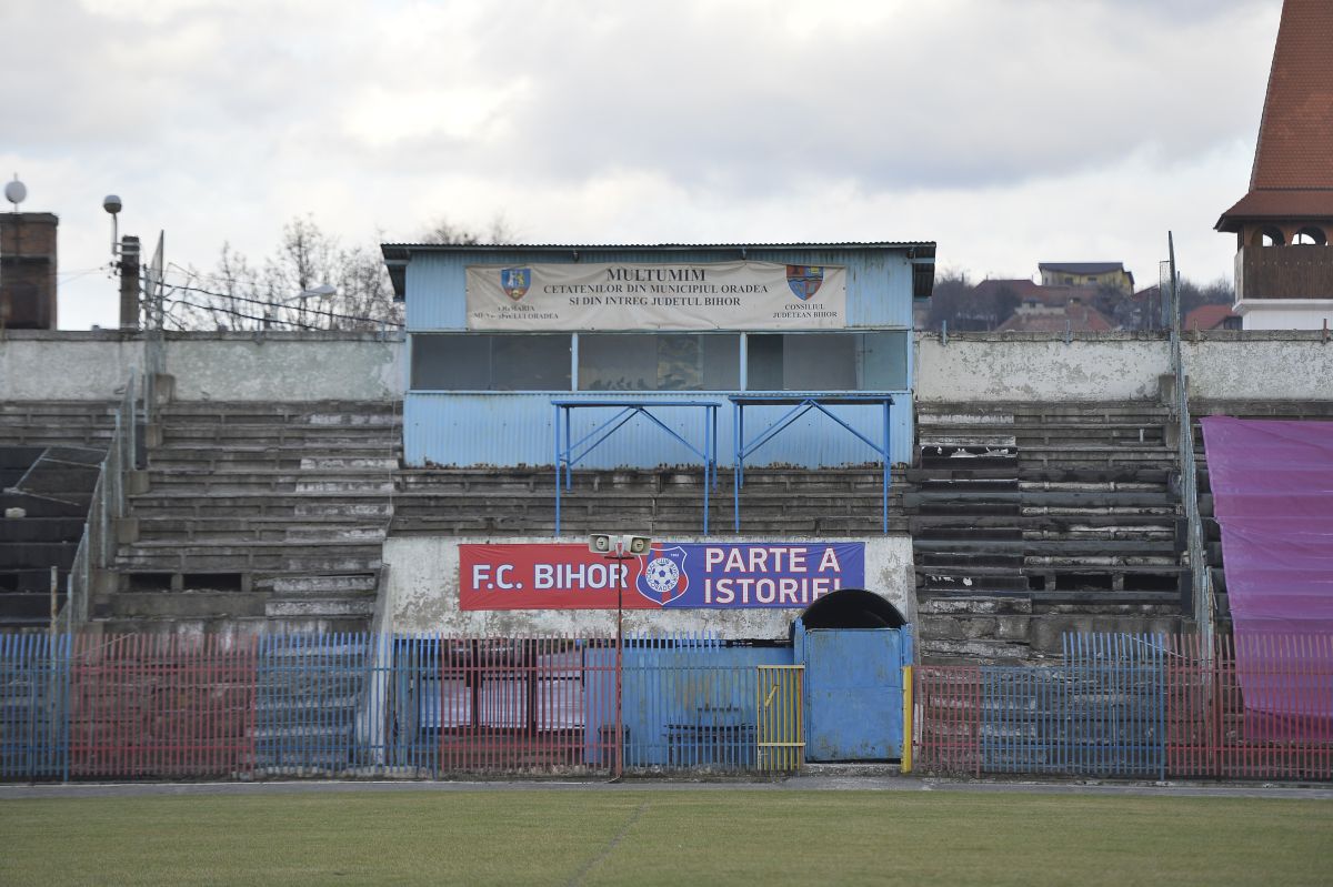 FOTO Stadionul Iuliu Bodola din Oradea