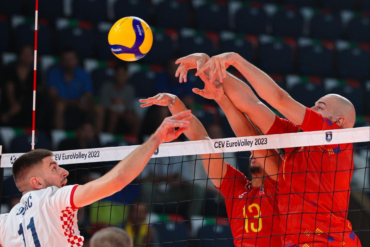Cele mai tari imagini din România - Croația, optimea de finală de la Mondialul de volei masculin / FOTO: CEV