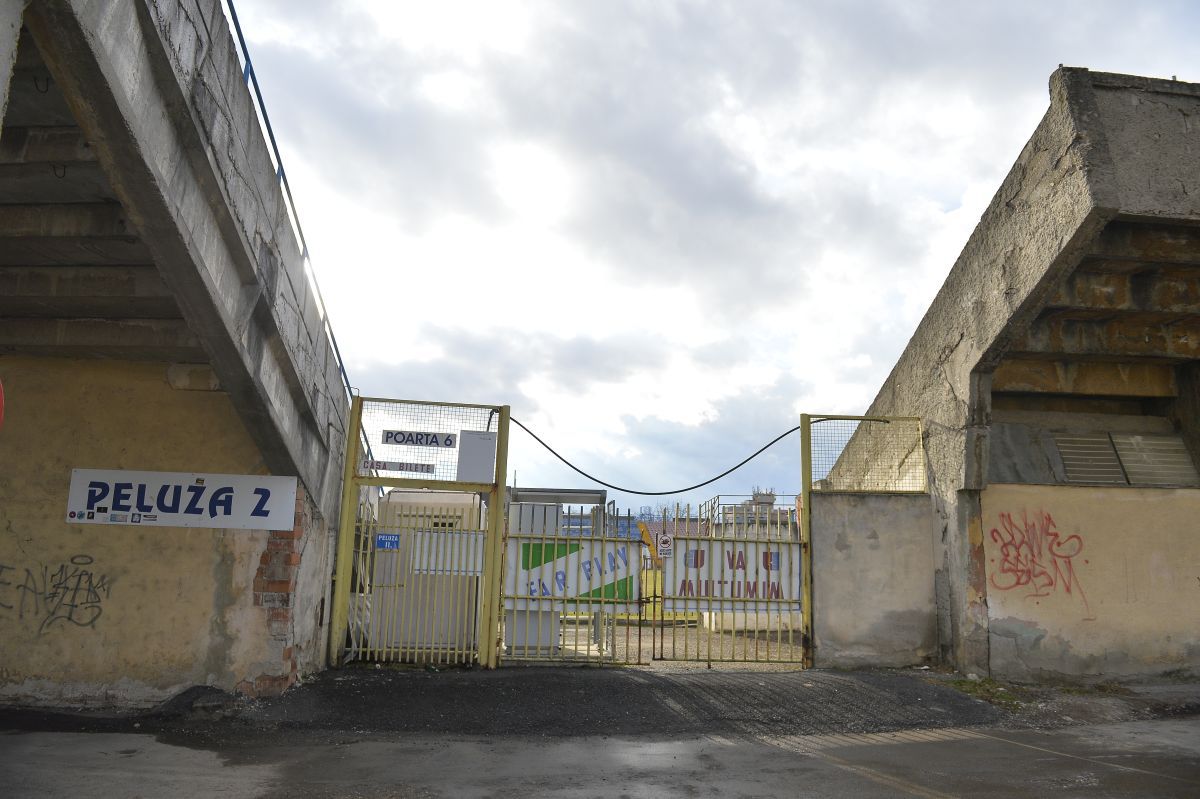 FOTO Stadionul Iuliu Bodola din Oradea