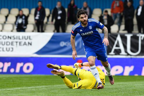 Aurelian Chițu (32 de ani) a marcat în minutul 63 golul lui FCU Craiova din derby-ul local cu CSU Craiova, scor 1-1.