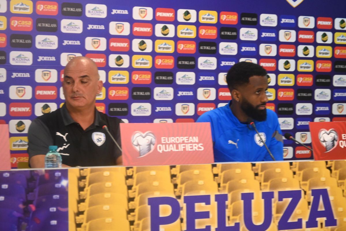 Antrenament Israel înainte de meciul cu România, de pe Arena Națională