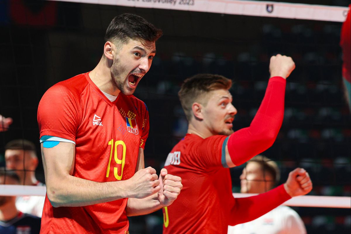 Cele mai tari imagini din România - Croația, optimea de finală de la Mondialul de volei masculin / FOTO: CEV