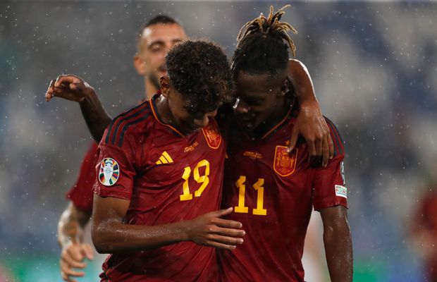 Spectacol în preliminariile EURO 2024 » Spania a dat 7 goluri, Luxemburg are șanse la turneul final după 3-1 cu Islanda