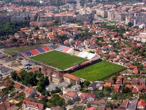 Stadionul „Iuliu Bodola” din Oradea FOTO: fcbihor.ro