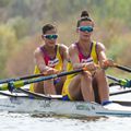 Barca feminină U23 de dublu vâsle Andrada Moroșanu, Iulia Bălăucă Foto: Balint Czucz