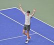 Jannik Sinner și bucuria sa pentru câștigarea trofeului de la US Open FOTO Imago Images