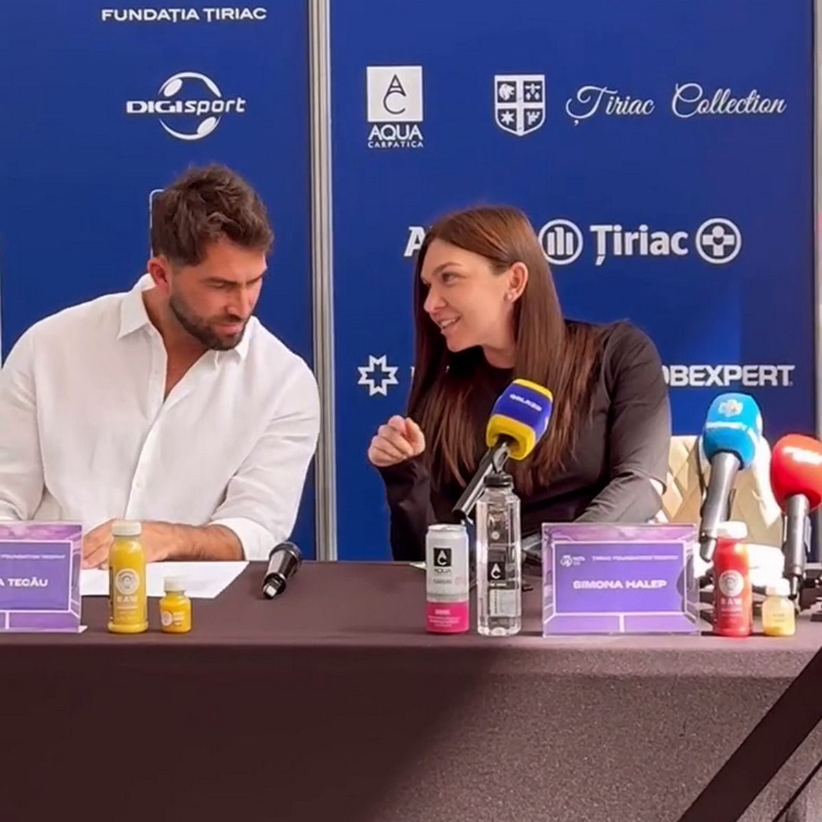 Simona Halep - Ion Țiriac