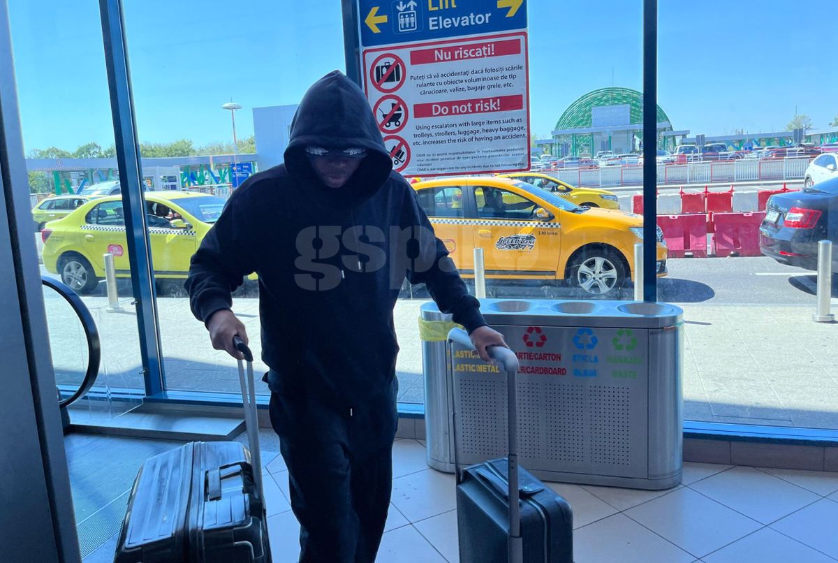 Fostul jucător de la Marseille și Tottenham a ajuns la București și va semna cu Rapid » Cum a vrut să se furișeze pe aeroport