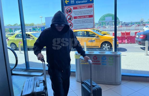 Fostul jucător de la Marseille și Tottenham a ajuns la București și va semna cu Rapid » Cum a vrut să se furișeze pe aeroport