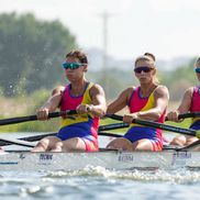 Barca feminină U23 de 4 rame Foto: Balint Czucz