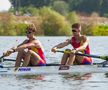 Barca masculină U23 de dublu rame Leontin Nuțescu, Andrei Mândrilă Foto: Balint Czucz