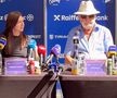 Simona Halep, oprită în conferință de Ion Țiriac: „Nu spune! E ilegal, dragă!” » A urmat un moment comic: „Aoleu, da!”