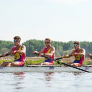 Barca masculină U23 de 4 +1 rame Foto: Balint Czucz