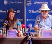 Simona Halep, oprită în conferință de Ion Țiriac: „Nu spune! E ilegal, dragă!” » A urmat un moment comic: „Aoleu, da!”