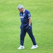 Mircea Lucescu, la antrenamentul naționalei, înainte de Cipru - România/ foto: Cristi Preda (GSP)