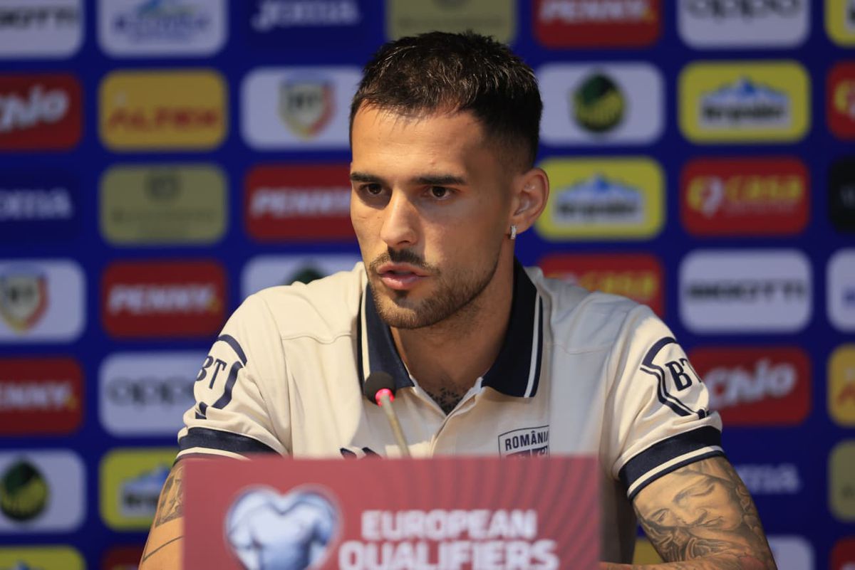 Mircea Lucescu și Marius Marin, conferință înainte de Cipru - România