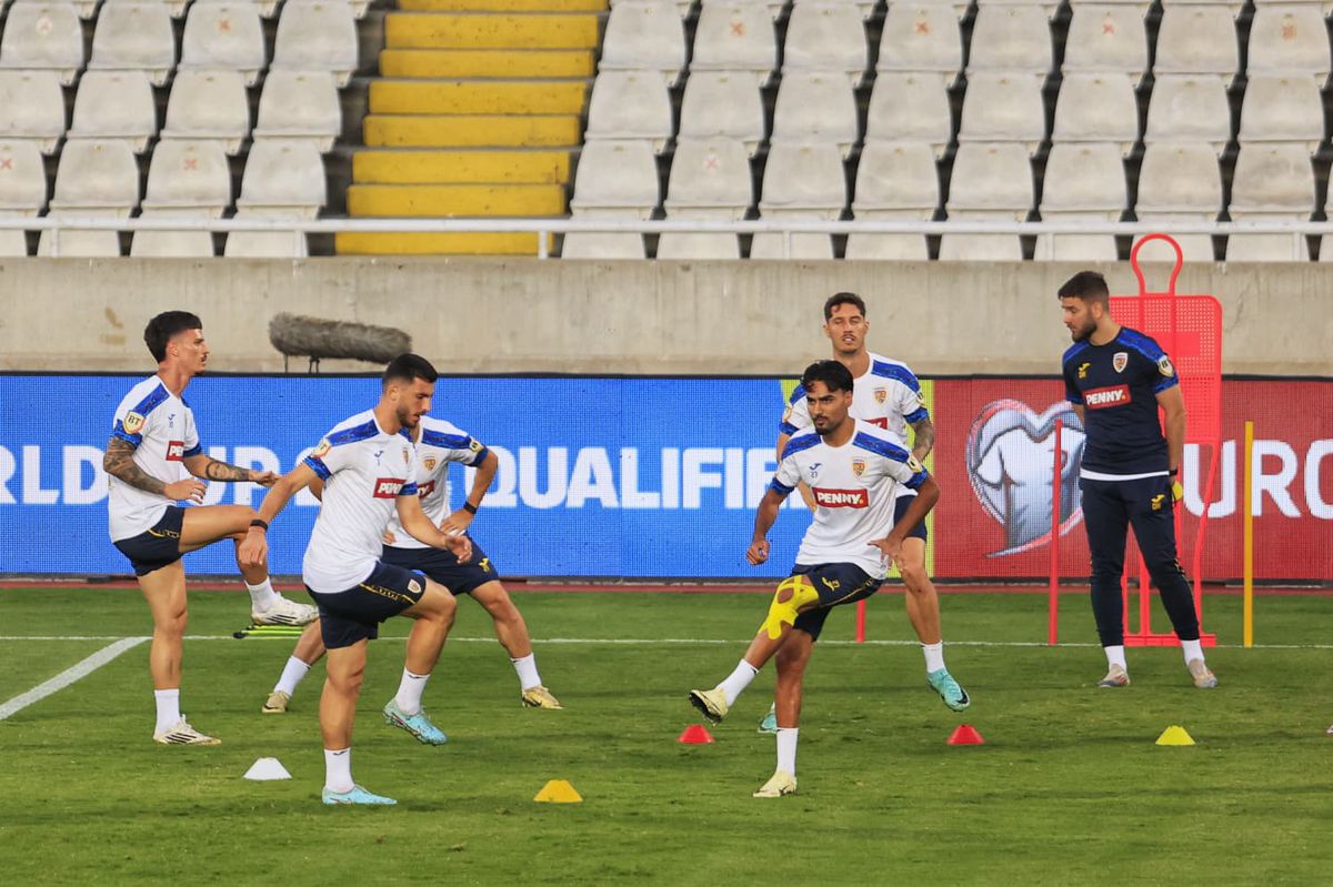 Mircea Lucescu pregătește o echipă de start total neașteptată pentru meciul cu Cipru » Din nou, fără jucători de la FCSB în primul „11”