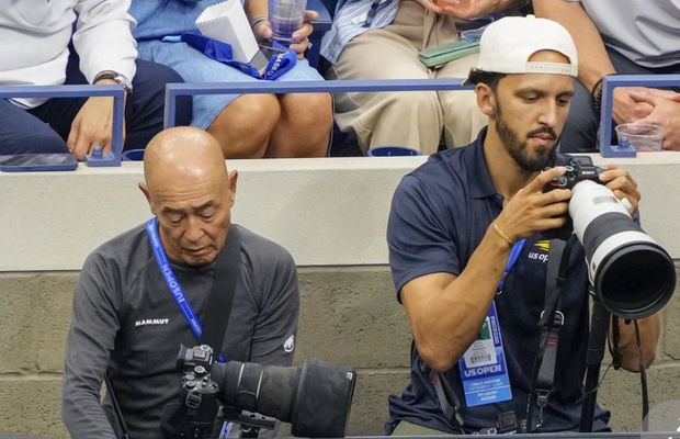 Un jucător din NBA a lucrat ca fotograf acreditat la US Open: „Fotografiile lui de acțiune sunt remarcabile”