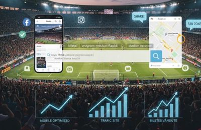 Cum pot cluburile de fotbal să aducă mai mulți suporteri la stadion cu ajutorul SEO