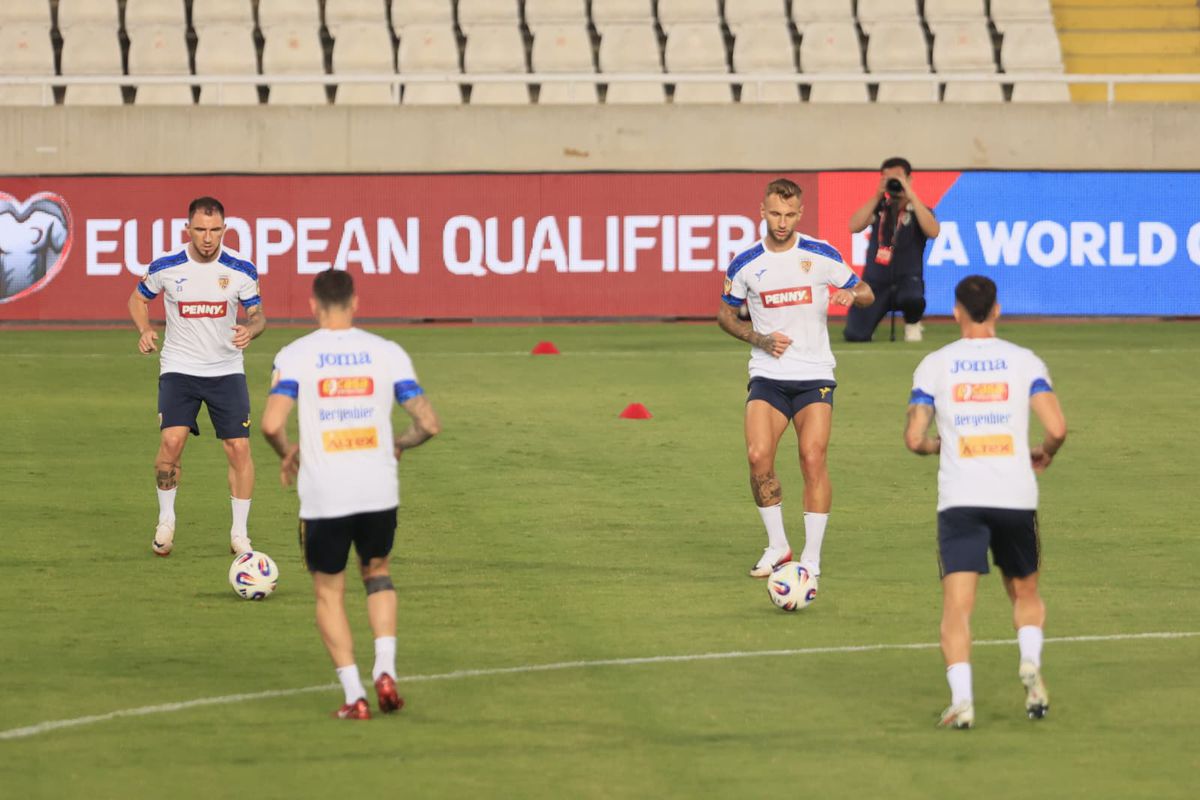 Mircea Lucescu pregătește o echipă de start total neașteptată pentru meciul cu Cipru » Din nou, fără jucători de la FCSB în primul „11”