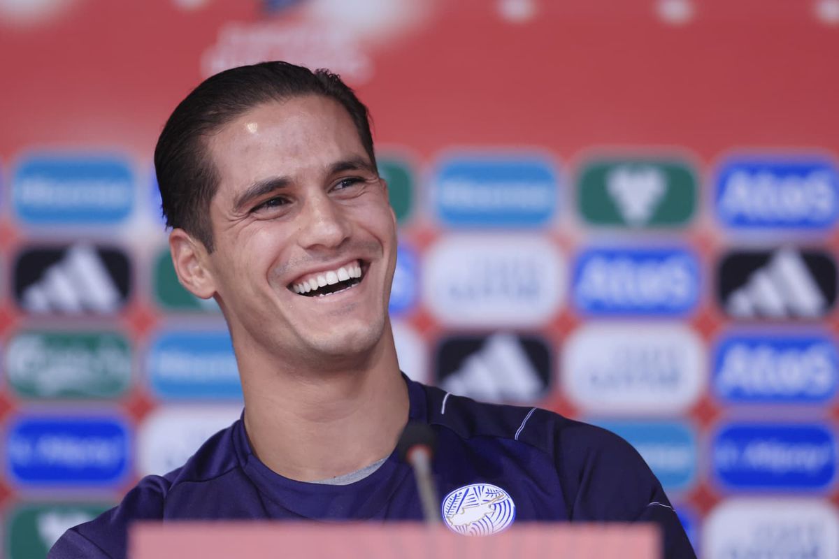 Antrenamentul și conferința naționalei Ciprului