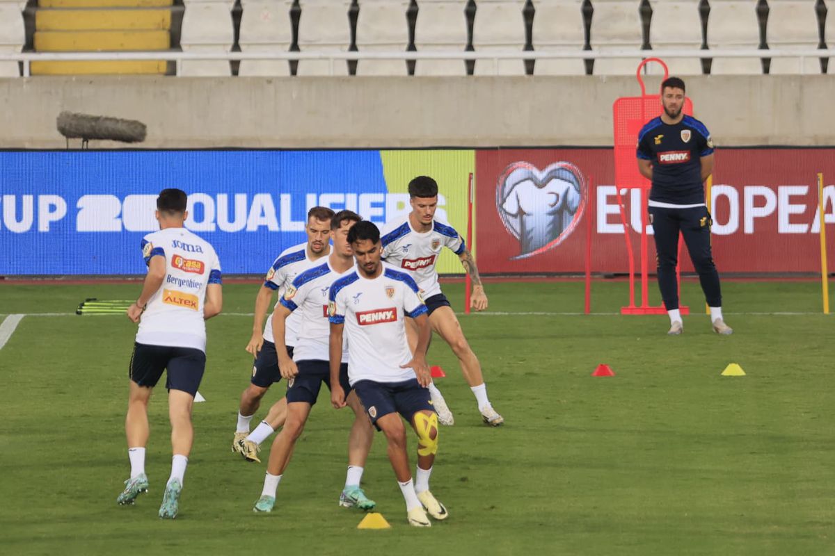 Mircea Lucescu pregătește o echipă de start total neașteptată pentru meciul cu Cipru » Din nou, fără jucători de la FCSB în primul „11”