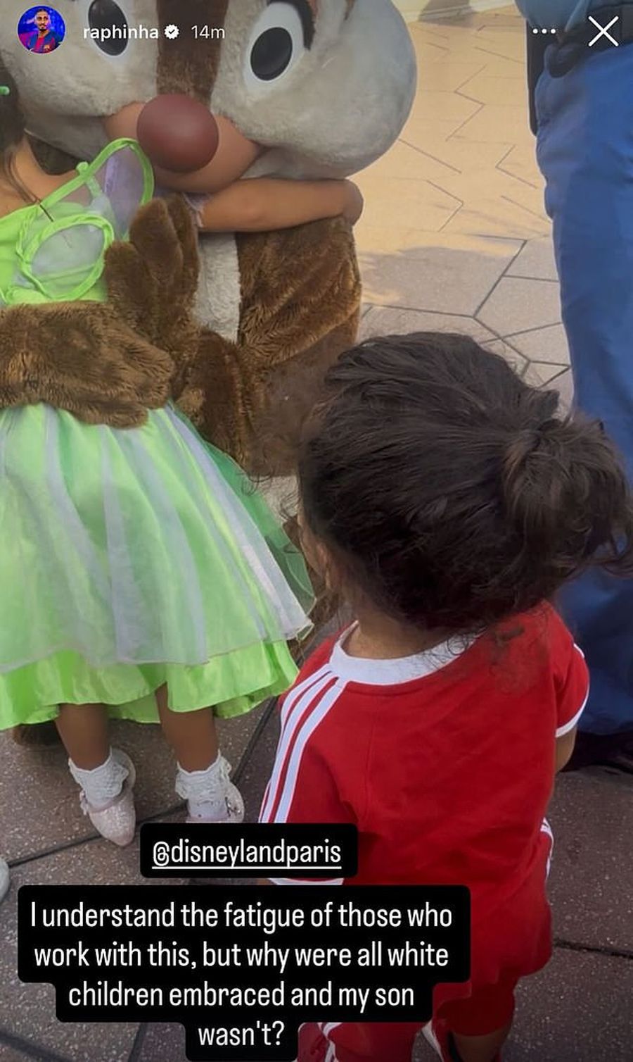 Raphinha acuză: „Angajații voștri sunt o rușine! Te urăsc, Disneyland!” » Reacția celor acuzați