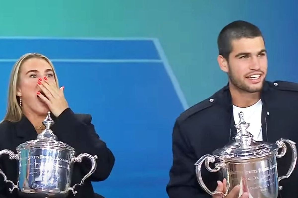 Sabalenka l-a confundat pe Alcaraz » Reacția lui Carlos face toți banii: „E 9 dimineața, nu te îngrijora!”