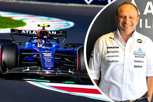 Sorin Cheran și un monopost Williams