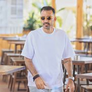 Elias Charlambous, pe plaja din Cipru // foto: Cristi Preda (GSP)