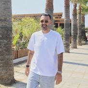 Elias Charlambous, pe plaja din Cipru // foto: Cristi Preda (GSP)