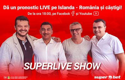 Fă galerie pentru România și urmărește o ediție de colecție a SuperLive Show!