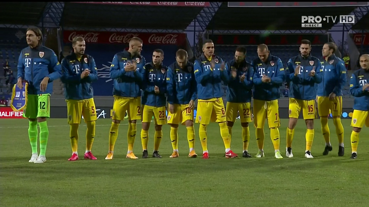 Islanda - România 2-1. FOTO Mario Camora e român! Momente emoționante la intonarea imnului