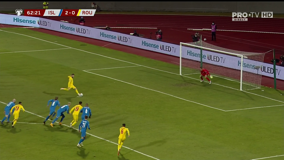 Islanda - România. VAR + PENALTY