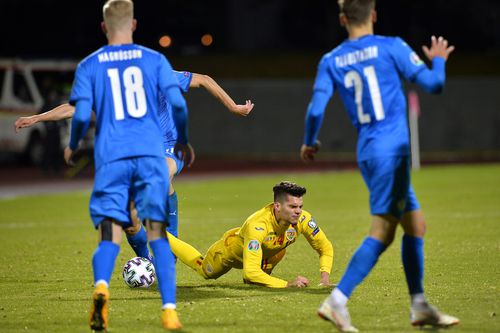 Ianis Hagi a jucat puțin în Islanda - Romania 2-1. Și n-a făcut-o strălucit
