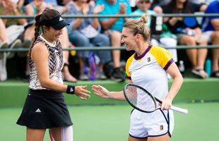 Simona Halep și Gabriela Ruse, victorie în turul 1 la dublu la Indian Wells: „A fost distractiv!”