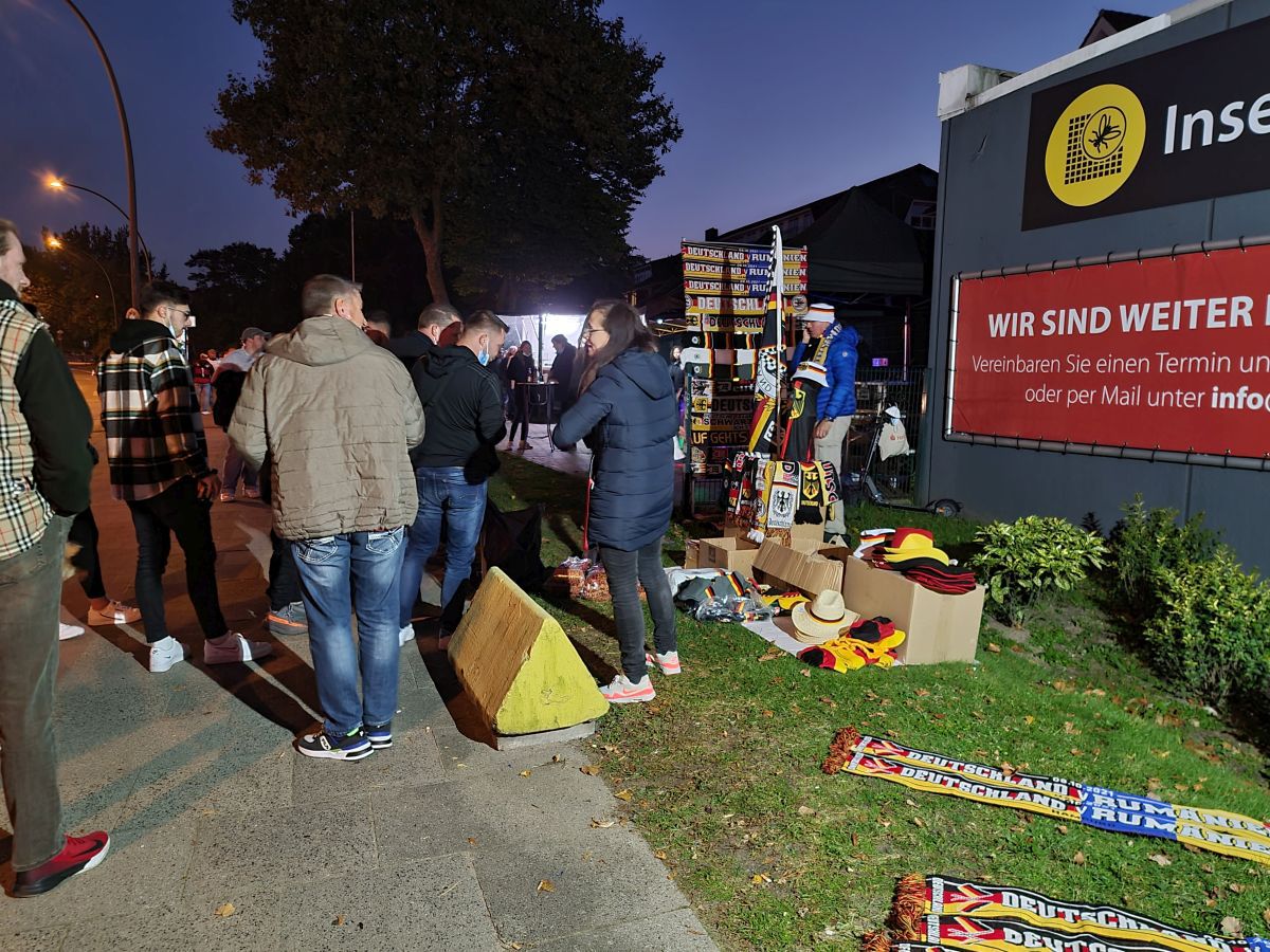 FOTO Germania - România, atmosfera dinainte de meci 08.10.2021