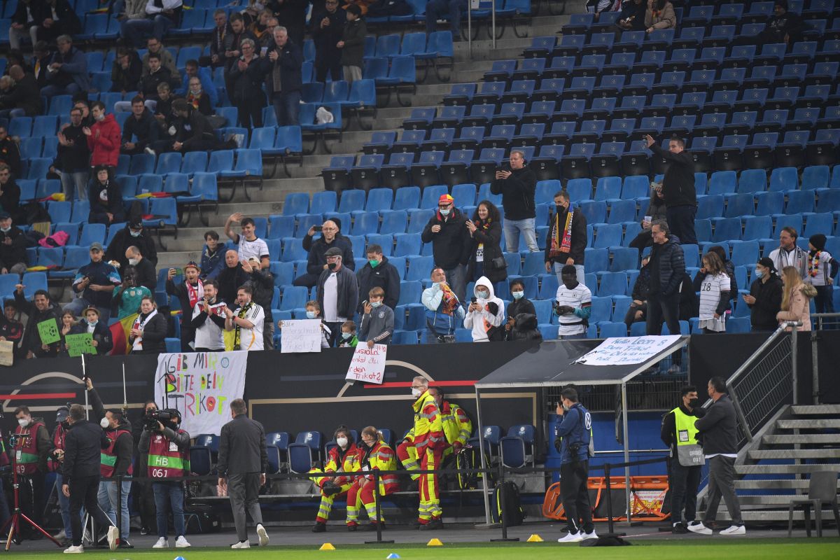 FOTO Germania - România, atmosfera dinainte de meci 08.10.2021