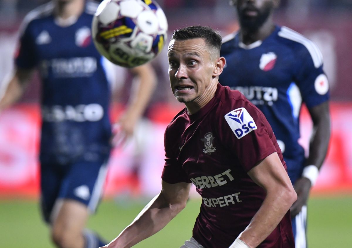 Papeau are fractură de peroneu și ruptură de ligamente » Când ar putea reveni pe teren jucătorul Rapidului