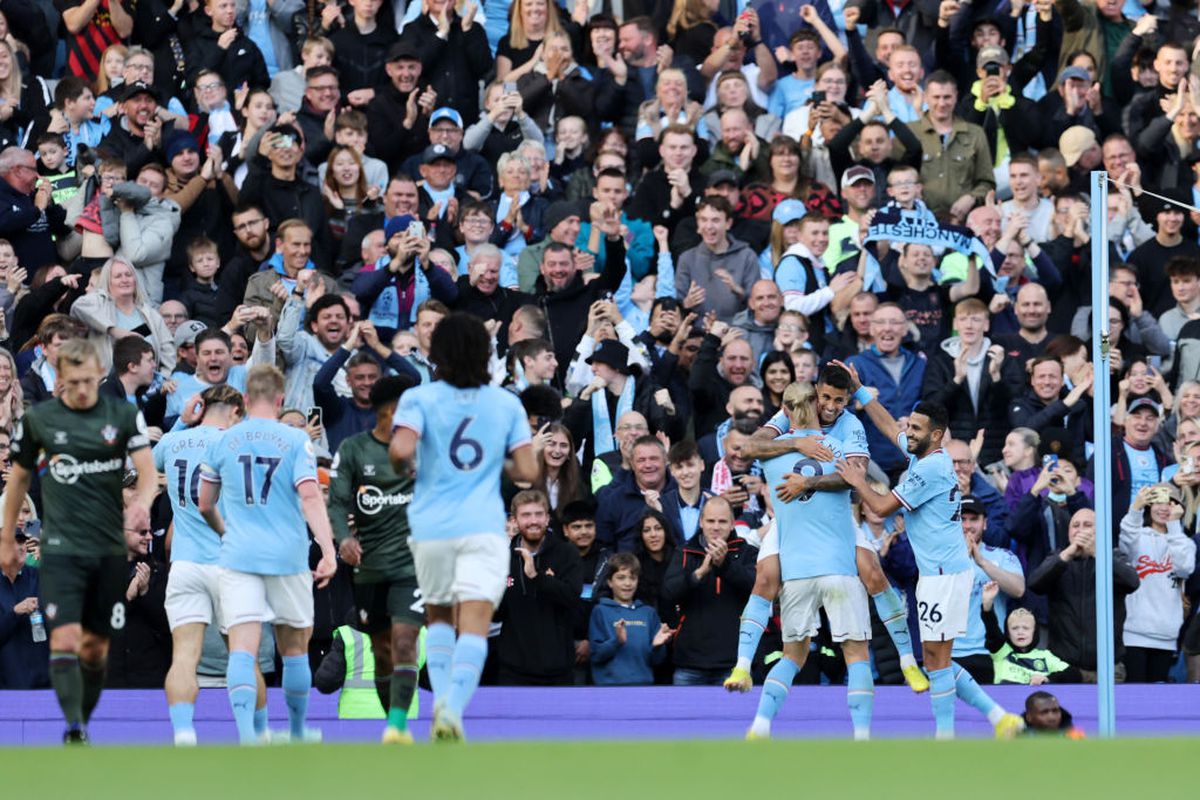 Manchester City - Southampton 4-0 / FOTO: GettyImages