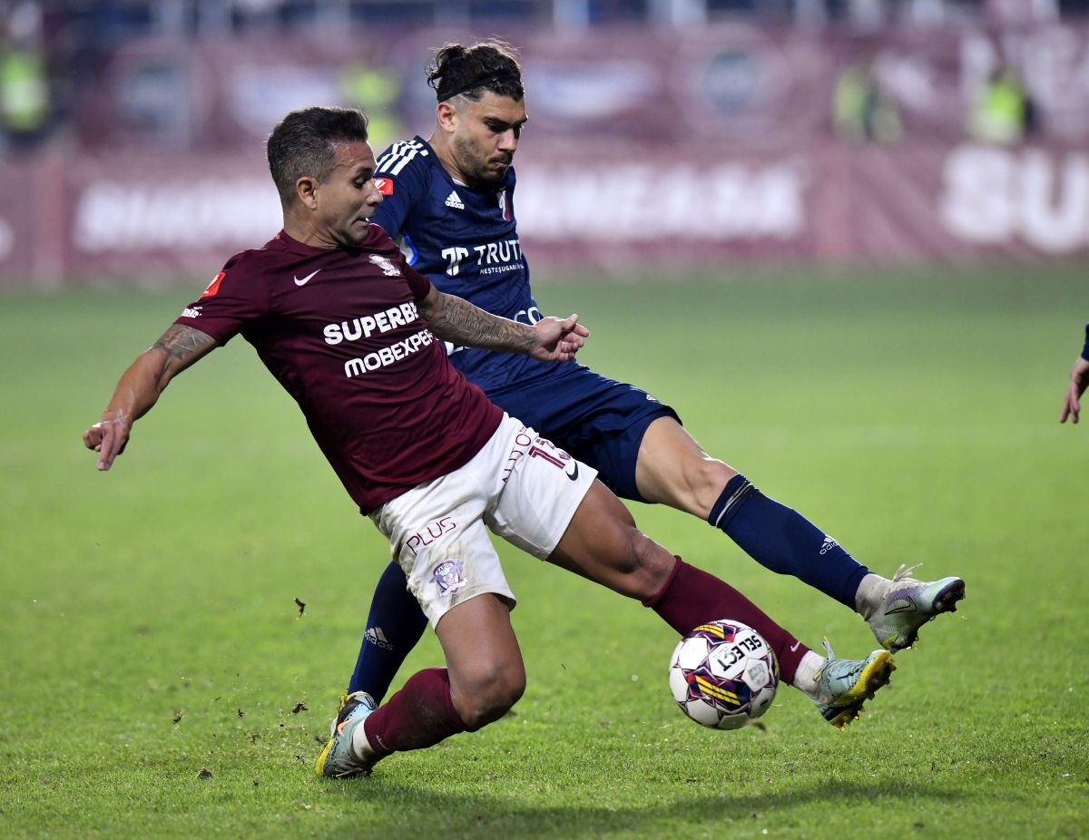 Papeau are fractură de peroneu și ruptură de ligamente » Când ar putea reveni pe teren jucătorul Rapidului