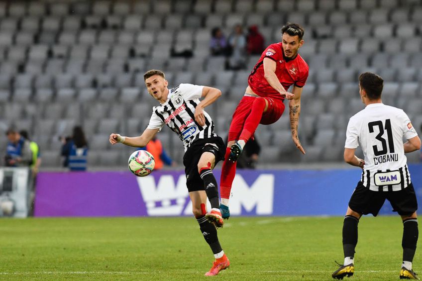 U Cluj - Hermannstadt 1-0, în etapa #13 din Liga 1