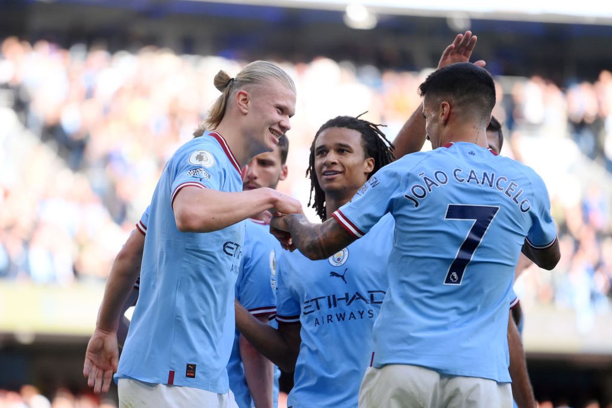 Nici „sfinții” nu l-au oprit pe Haaland! Norvegianul a marcat iar pentru Manchester City și continuă lupta cu recordurile