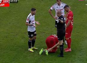 Nu i-a venit să creadă » Jucătorul de la U Cluj a văzut cartonașul roșu la două minute de la intrarea pe teren!