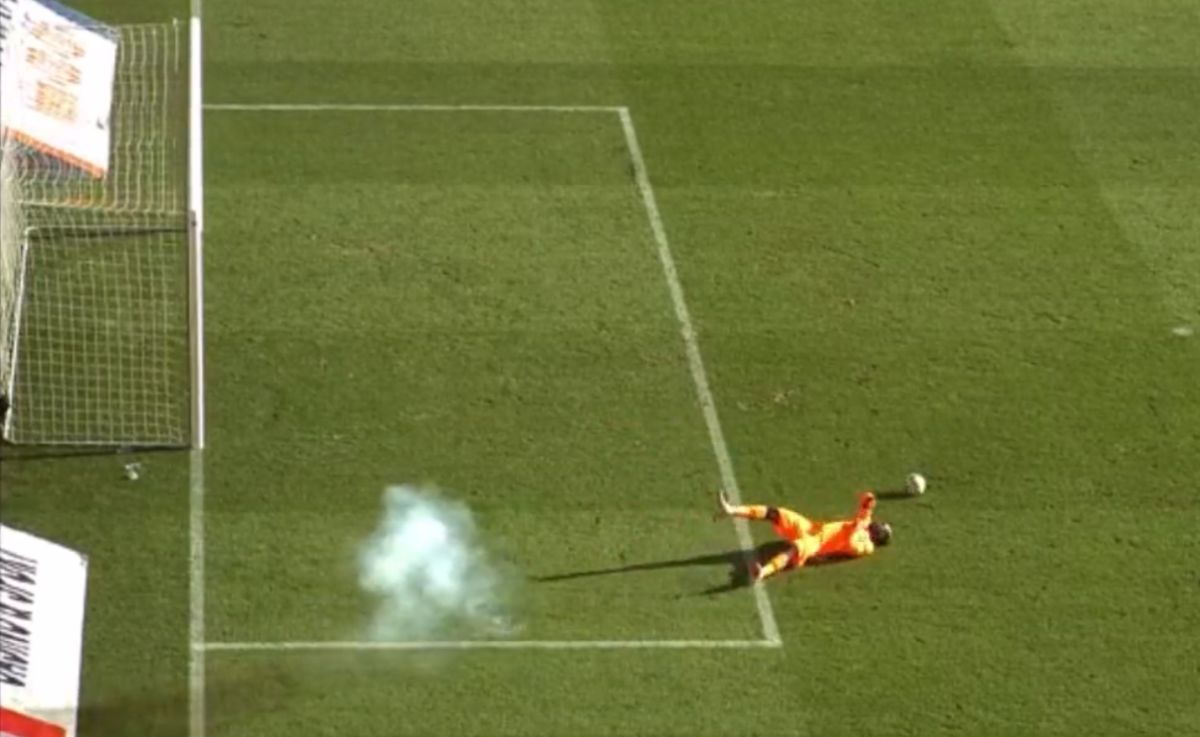 Montpellier - Clermont, suspendat