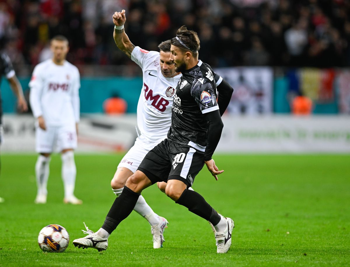 Gestul lui Ziv Morgan, israelianul lui CFR Cluj, a atras toate privirile înaintea meciului cu Dinamo