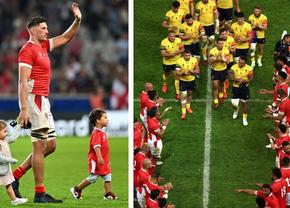 Scene speciale la Lille » Cum au fost surprinși la final rugbiștii din Tonga, în timp ce „stejarii” erau aplaudați de tot stadionul
