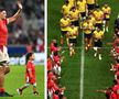 România a fost învinsă de Tonga, scor 24-45, în ultimul meci al grupei B de la Cupa Mondială de rugby. Momente speciale au avut loc după meci.