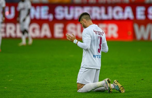 Gestul lui Ziv Morgan, israelianul lui CFR Cluj, a atras toate privirile înaintea meciului cu Dinamo