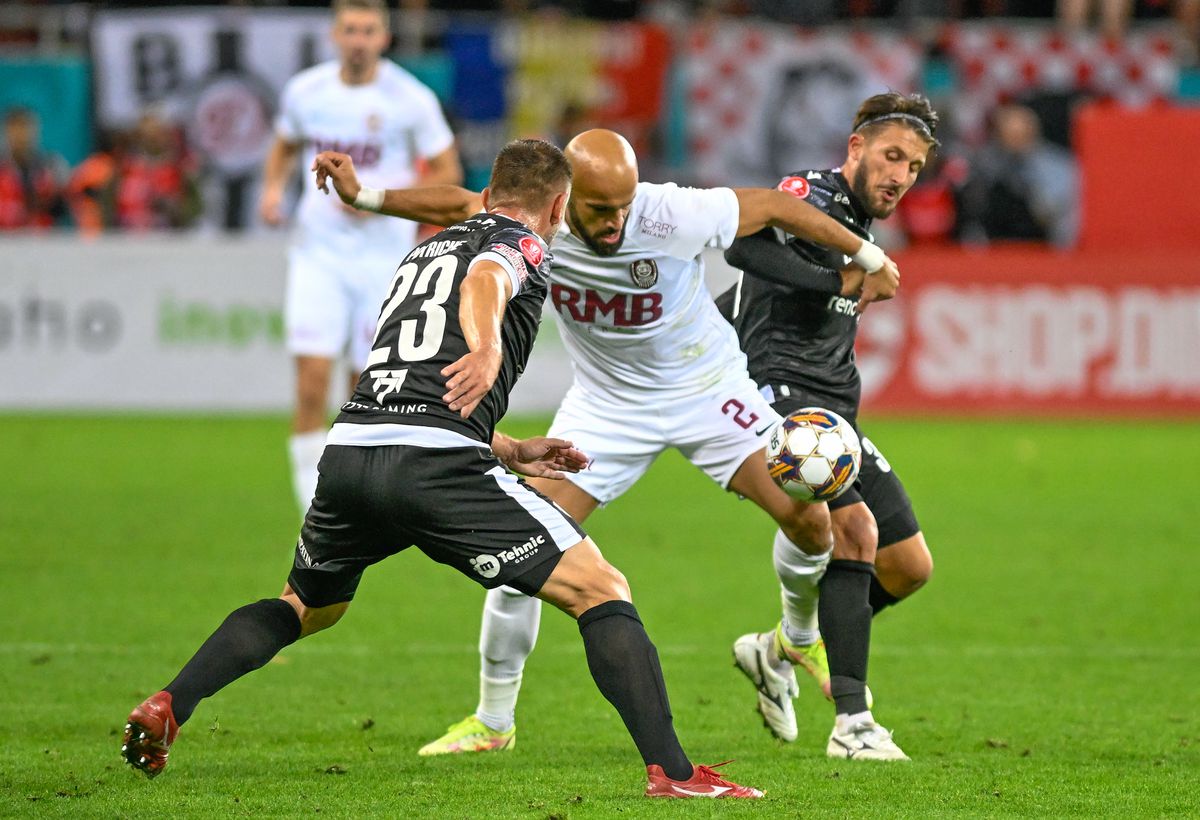 Gestul lui Ziv Morgan, israelianul lui CFR Cluj, a atras toate privirile înaintea meciului cu Dinamo